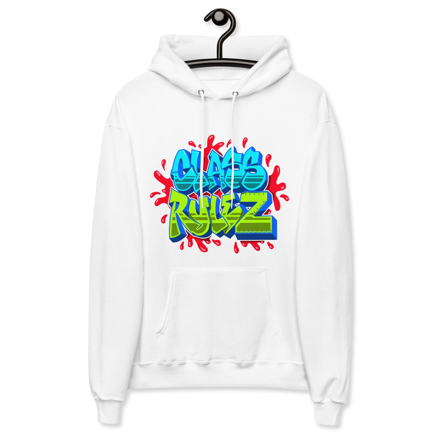 Unisex fleece hoodie